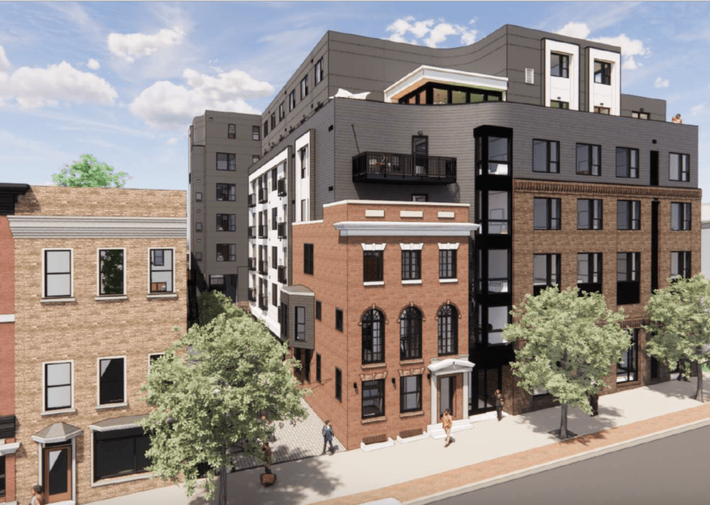 72-Unit Apartment Building Takes Shape at 118 N. Prince&nbsp;Street